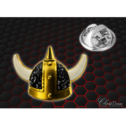 PIN'S 258 - CASQUE VIKING DANOIS GRIS