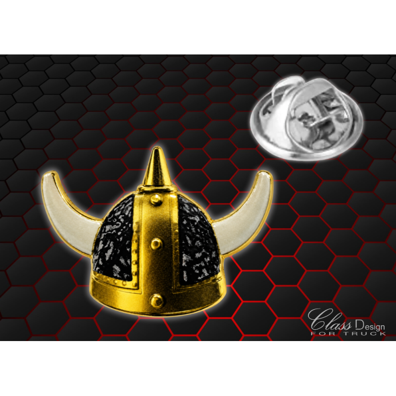 PIN'S 258 - CASQUE VIKING DANOIS GRIS