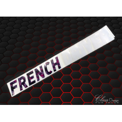 STICKERS FRENCHDRIVER DANOIS VIOLET