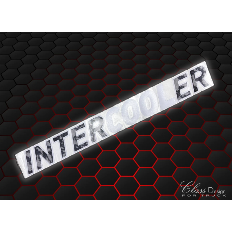 STICKERS INTERCOOLER DANOIS GRIS