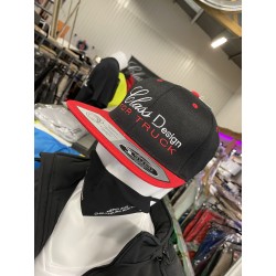 Casquette Class Design Noir / Rouge