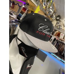 Casquette Class Design Noir / Gris