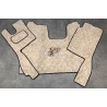 Tapis et Couvre Moteur Scania Next Gen cabine R  Gamme Deluxe Sabia gaufré Siège passager strapontin