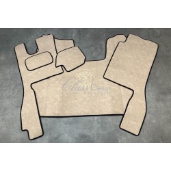 Tapis et Couvre Moteur Scania Next Gen cabine R  Gamme Deluxe Sabia Lisse Siège passager strapontin