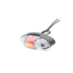 Feu de gabarit LED gauche+droite 12‑24V rouge/orange/blanc