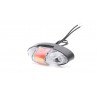 Feu de gabarit LED gauche+droite 12‑24V rouge/orange/blanc