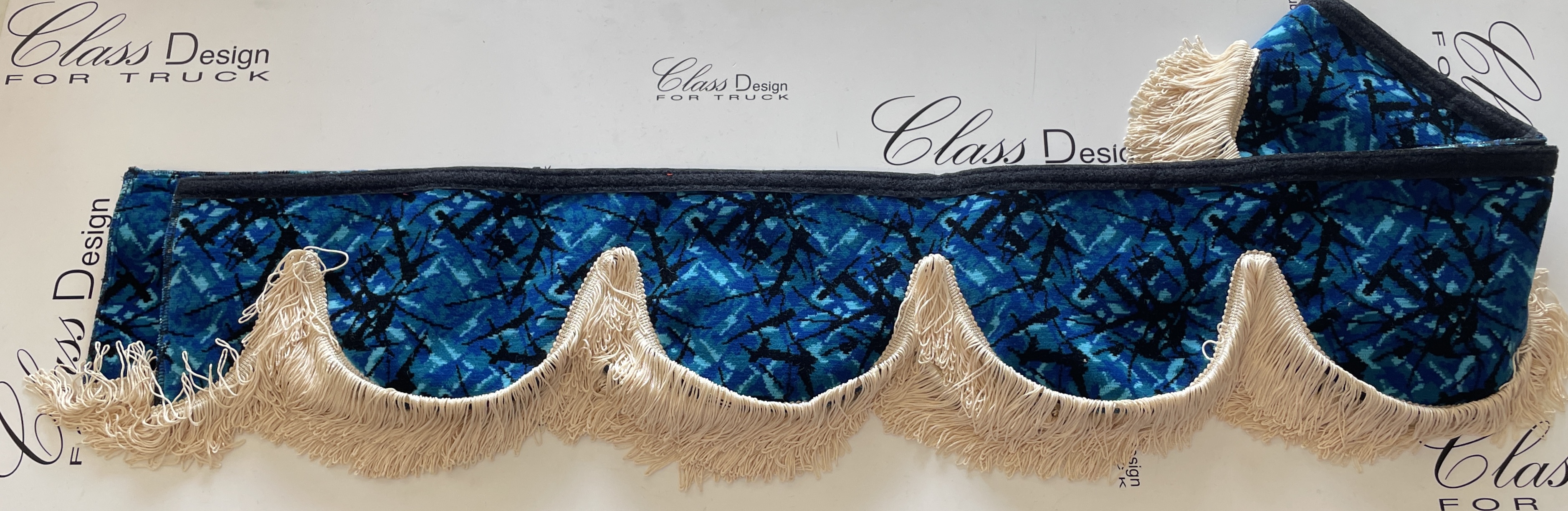 Frange Danois Bleu Fils Noirs - Class Design