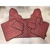 Tapis et Couvre Moteur Gaufré bordeaux pour DAF 106 après 2017