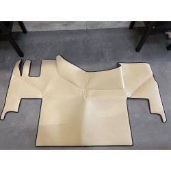 Tapis et Couvre Moteur Lisse Beige pour Renault T plancher plat