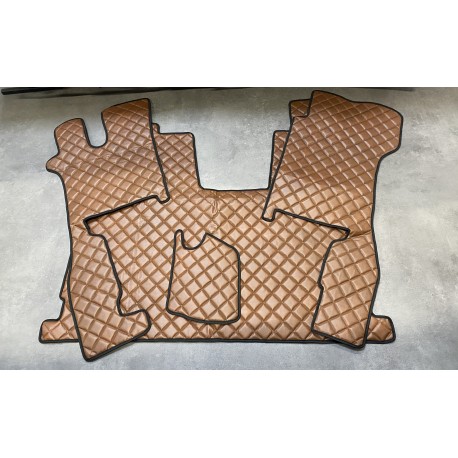 Tapis et Couvre Moteur Gaufré Marron pour Scania NG cabine R passager non pneumatique Tapis et Couvre Moteur Gaufré Marron pour Scania NG cabine R passager non pneumatique