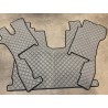 Tapis et Couvre Moteur Gaufré Gris pour Scania NG cabine R passager non pneumatique