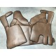 Tapis et Couvre Moteur Lisse Marron pour Renault T plancher plat