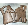 Tapis et Couvre Moteur Lisse Marron pour Renault T plancher plat