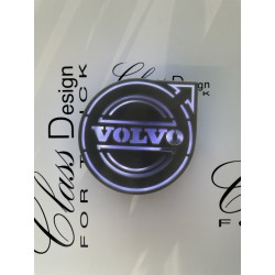 Emblème Volvo Gris Éclairage Blanc