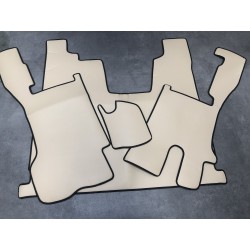 Tapis et Couvre Moteur Lisse Beige pour Scania NG cabine R passager non pneumatique