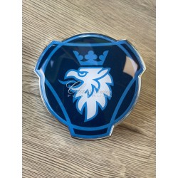 Monogramme de calandre Scania Bleu/Bleu