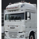 Visière DAF XF Super Space Cab 29,5cm