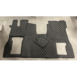Tapis et Couvre Moteur Gaufré Noir pour Scania NG cabine S passager non pneumatique