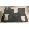 Tapis et Couvre Moteur Gaufré Noir pour Scania NG cabine S passager non pneumatique