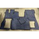 Tapis et Couvre Moteur Gaufré Bleu pour Scania NG cabine S passager non pneumatique