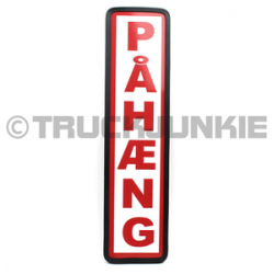 PAHAENG BOUCLIER ROUGE - 40X10CM