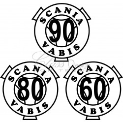Stickers Diagrammes de Vitesses Scania Vabis