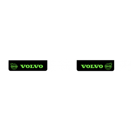 Bavettes Volvo Noires / Vert