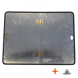 Plaque ADR pliable vertical transport de matières dangereuses