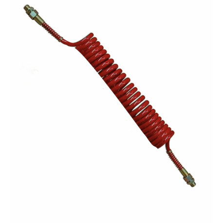Flexible d'air comprimé rouge 22 spirales, 5m