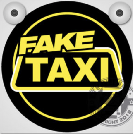 FAKE TAXI - ENSEIGNE LUMINEUSES