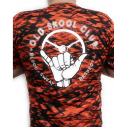 TEE SHIRT OLD SKOOL CLUB DANOIS ROUGE