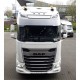 Visière Fox Parts DAF XF / XG 30cm Avec Emplacement 5 Feux Scania NG