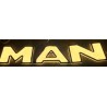 Logo MAN illuminé orange