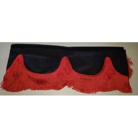 FRANGE NOIR FILS ROUGE