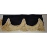 FRANGE NOIR FILS BEIGE