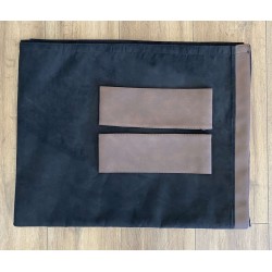 RIDEAUX ALCANTARA NOIR REBORD DELUXE MARRON