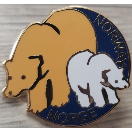 PINS BEAR NORWAY - N°32 NEDKING