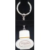PORTE-CLÉ POPPY BLANC