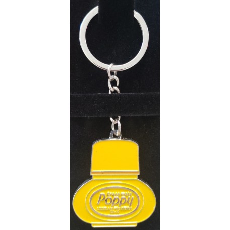 PORTE-CLÉ POPPY JAUNE