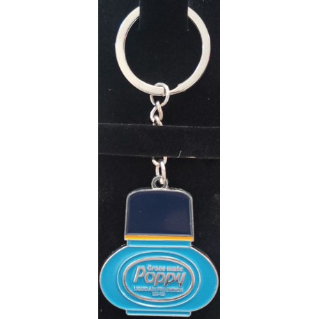 PORTE CLÉ POPPY BLEU PORTE CLÉ POPPY BLEU