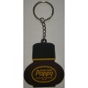 PORTE CLÉ POPPY SILICONE MARRON