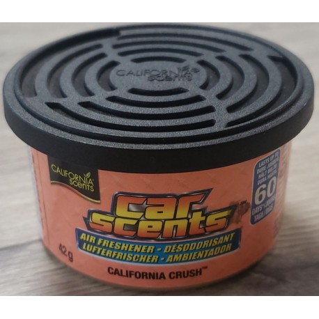 CAR SCENT CALIFORNIA CRUSH CAR SCENT CALIFORNIA CRUSH