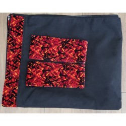 RIDEAUX ALCANTARA NOIR REBORD DANOIS ROUGE