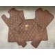 Tapis Capot Moteur Scania NG cabine R passager pneumatique gamme Deluxe Marron gaufré
