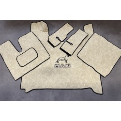 Tapis Capot Moteur MAN TGX 2021 gamme Deluxe Beige gaufré