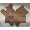 Tapis et Couvre Moteur Volvo FH5 Gamme Deluxe Marron Gaufré