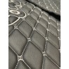 Tapis et Couvre Moteur Volvo Fh4 Gamme Deluxe Noir Cube Argent