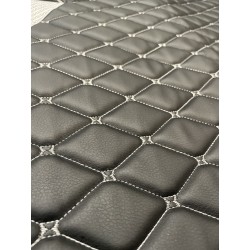 Tapis et Couvre Moteur Renault T Plancher Plat Gamme Deluxe Noir Cube Argent