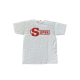 TEE SHIRT SUPER BLANC/ROUGE