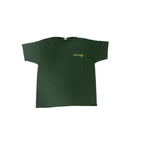 T-SHIRT VERT DAF OLD VERT/OR